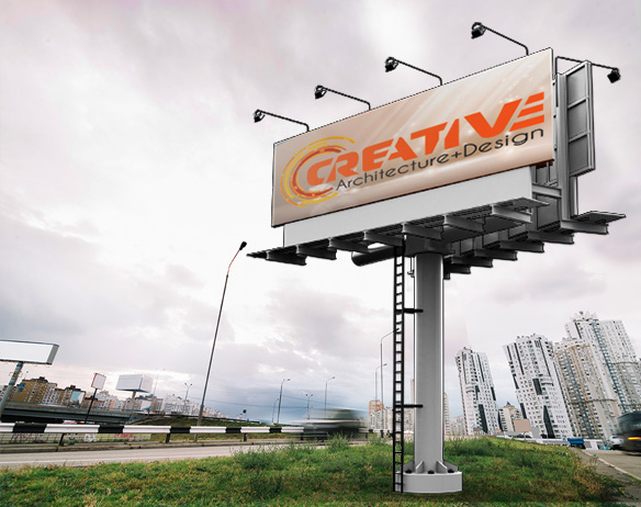 Creative - Totem - billboard & illuminated advertising